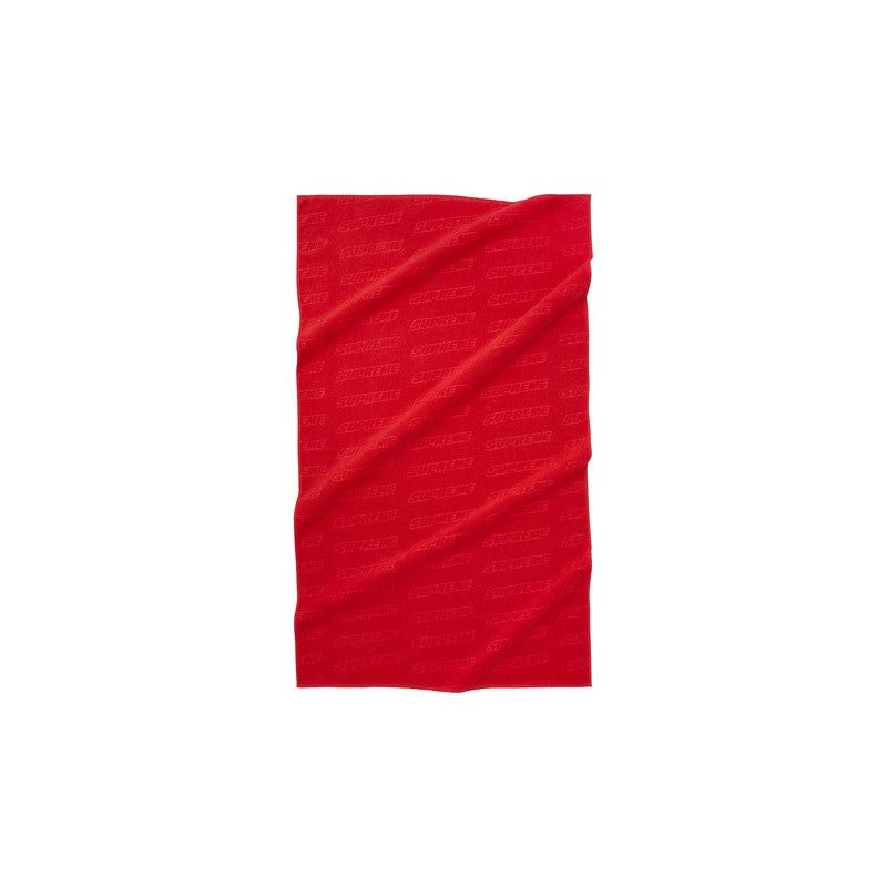 Supreme Debossed “Tonal Repeat” Logo Beach Towel “SS18” – Lucky