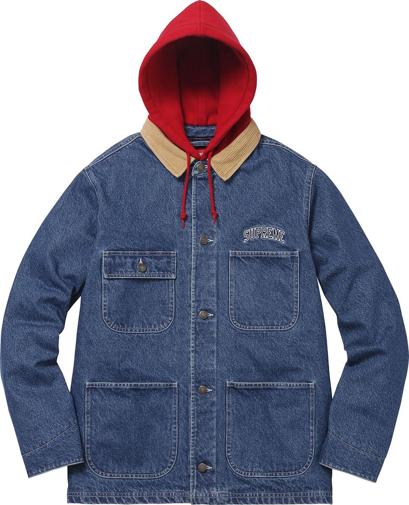 Supreme “Hooded Chore” Coat – Lucky Laced Sneaker Boutique