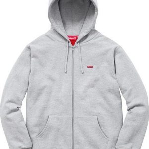 Supreme "Small Box Logo" Zip Up Hoodie "FW17"