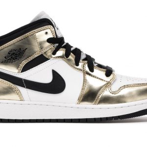 Air Jordan 1 Mid "Metallic Gold" (GS)