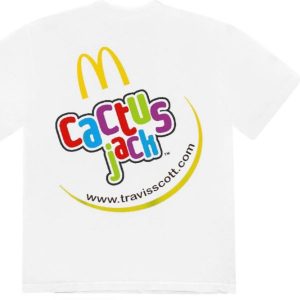 Travis Scott x McDonald's "Cj Smile" Tee