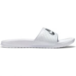 Nike Benassi JDI "White Silver" (WMN)